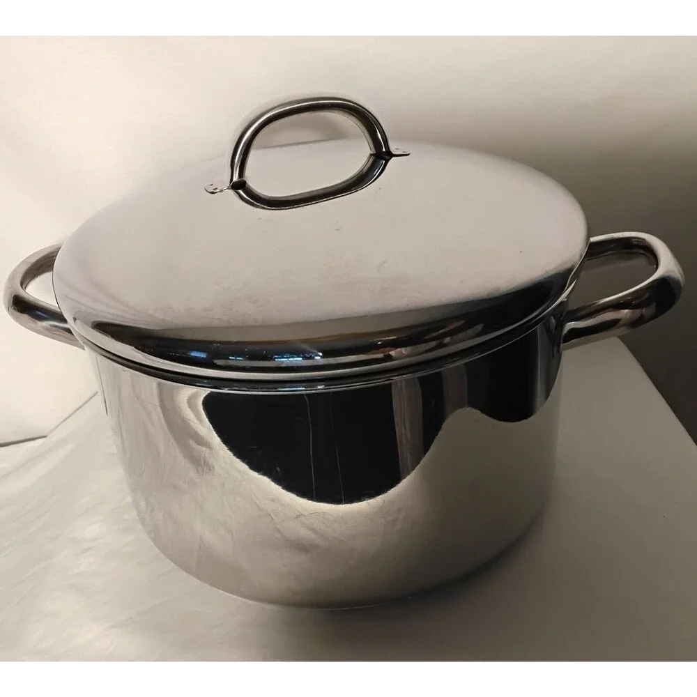 Farberware 18/10 Six Quart Stockpot With Lid T00097 Excellent